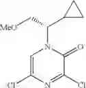 Fig. 22 - ()-4-(1-cyclopropyl-2-methoxyethyl)-6-(6-(difluoromethoxy)-2,5-dimethylpyridin-3-ylamino)-5-oxo-4,5-dihydropyrazine-2-carbonitrile: a pyrazinone modulator of corticotropin-releasing factor receptor activity