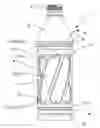 Fig. 01 - Round synthetic resin bottle