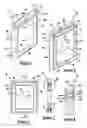 Fig. 03 - Exterior siding mounting brackets with a water diversion device