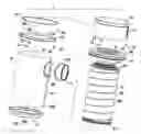 Fig. 01 - Air cleaner assemblies; filter cartridges therefor; features; and, methods