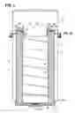 Fig. 10 - Air cleaner assemblies; filter cartridges therefor; features; and, methods