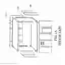 Fig. 02 - Wall panel affixing arrangement for portable work and storage container