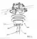 Fig. 05 - Inductive coupler for power line communications, having a member that provides an intended path for a flashover to discharge to ground