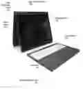 Fig. 01 - Transformer case for notebook slate computer with wireless keyboard