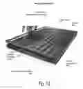 Fig. 13 - Transformer case for notebook slate computer with wireless keyboard