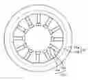 Fig. 01 - Motor and electric pump having a stator including a first sintered metal and second sintered metal