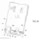 Fig. 16 - Safety receptacle with tamper resistant shutter