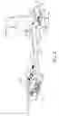 Fig. 09 - Spring flotation for center deck of draper header