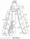Fig. 02 - A-frame ladder with a tambour gate/barrier