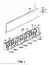 Fig. 02 - Control key unit for television receiver