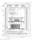 Fig. 01 - Sequentially placed shipping and packing label system