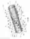 Fig. 04 - Protective guard members for cutting tooth assemblies mounted on a brush cutting head