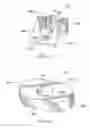 Fig. 12 - Protective guard members for cutting tooth assemblies mounted on a brush cutting head