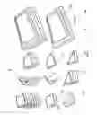 Fig. 02 - Set of parts for information stand