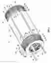Fig. 06 - Electric motor with bar winding and connection plates