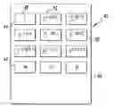 Fig. 01 - METHOD OF MAPPING A TRADITIONAL TOUCHTONE TELEPHONE KEYPAD ON A HANDHELD ELECTRONIC DEVICE AND ASSOCIATED APPARATUS