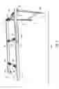 Fig. 02 - Infeed/outfeed attachment for facilitating the processing of sheet goods through a processing device