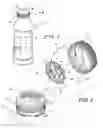 Fig. 02 - Process of forming a compression-molded closure liner
