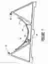 Fig. 08 - Solar trough mirror frame, rolling rib, roller, cleaning apparatus and method