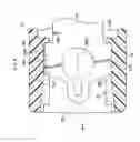 Fig. 10 - Recording tape cartridge and rotation locking structure