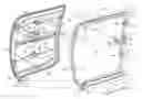 Fig. 01 - Slide door device for aircraft