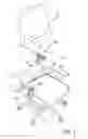 Fig. 02 - Chair with height adjustable armrests and a foldable back