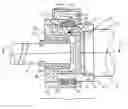 Fig. 01 - Coupling for a plastics injection molding machine