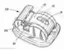 Fig. 01 - Self-ligating orthodontic bracket assembly