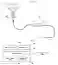 Fig. 02 - Device for measuring the flow rate of ringer solution