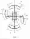 Fig. 02 - MECHANISM TO TRANSFORM A PISTON ALTERNATIVE MOVEMENT INTO AN AXLE REVOLVING MOVEMENT FOR INTERNAL COMBUSTION ENGINES
