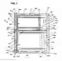 Fig. 02 - Appliance with a vacuum-based reverse airflow cooling system using one fan