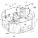 Fig. 01 - Cable protector for electrical outlet box