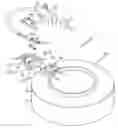 Fig. 01 - Field coil assembly of electromagnetic clutch for a compressor