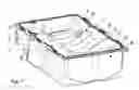 Fig. 02 - Oil pan baffle and gasket