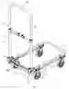Fig. 02 - Flat platform cart with collapsible casters