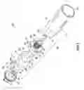 Fig. 02 - Hole saw assembly including drive shafts supported by a rotatable annulus