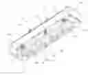 Fig. 01 - Connector unit provided with connector having first and second contacts of different lengths and with mating connector having first and second mating contacts of different lengths