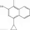 Fig. 85 - 2-(5-BROMO-4-(4-CYCLOPROPYLNAPHTHALEN-1-YL)-4H-1,2,4-TRIAZOL-3-YLTHIO)ACETIC ACID AND METHYL ESTER