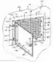 Fig. 01 - Dust buildup resistant access door and door frame of a bulk material handling system