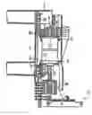 Fig. 01 - Switch Pole with a Mounting Frame Having Latching Means