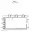 Fig. 02 - Method of fabricating a liquid crystal display device using gate and common links to link gate and common lines to gate and common pads