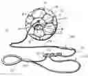 Fig. 01 - Soccer ball and removable spin training tether