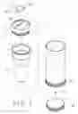 Fig. 02 - Vessel structure with threaded coupling of upper cover to containing body