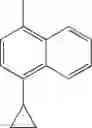 Fig. 265 - 2-(5-bromo-4-(4-cyclopropylnaphthalen-1-yl)-4H-1,2,4-triazol-3-ylthio)acetic acid and methyl ester