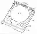 Fig. 01 - Optical disk drive with protection design against broken disk