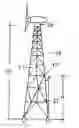 Fig. 01 - Lattice tower and an erection method for a wind turbine with a lattice tower