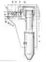 Fig. 01 - Percussion device actuated by a pressurized non-compressible fluid