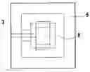 Fig. 01 - Triplate line-to-waveguide transducer having spacer dimensions which are larger than waveguide dimensions