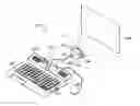 Fig. 01 - Keyboard set having a micro projector