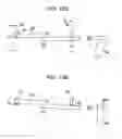 Fig. 14 - Printer with movable blade having rack that meshes with pinion when cover is closed